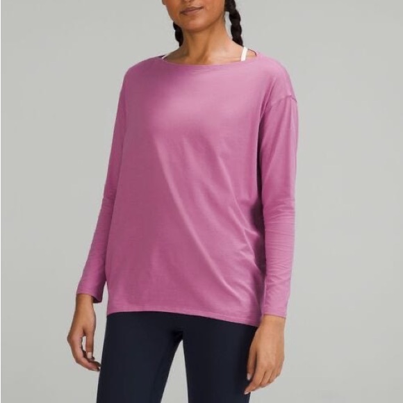 Tops - Lululemon Back In Action Long Sleeve Tshirt